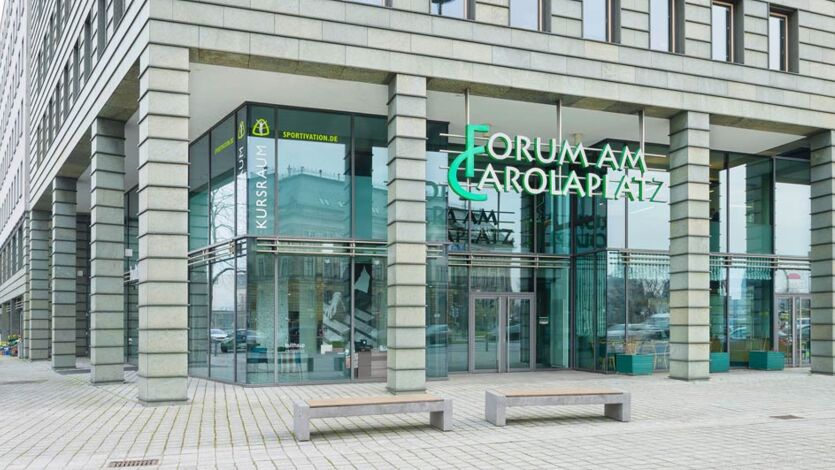 Forum am Carolaplatz - SPORTIVATION Dresden | Außenansicht